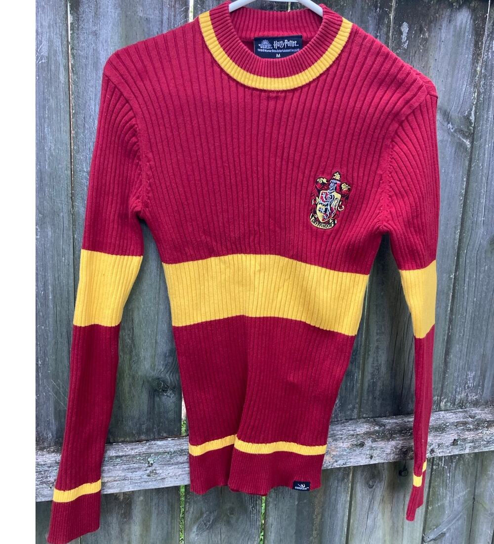 Wizarding World - Harry Potter Gryffindor Quidditch Sweater - M